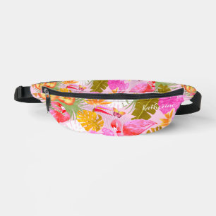 Flamingo Garden Pink Bauchtasche