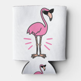 Flamingo Geburtstag, Flamingo, Flamingo-Sonnenbril Dosenkühler