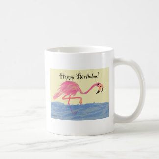 Flamingo-Geburtstag Kaffeetasse