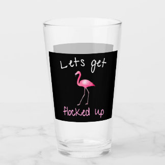 Flamingo - Gelassen werden schneller Glas