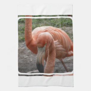 Flamingo-Geschirrtuch Handtuch