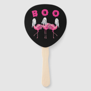 Flamingo   Ghost Flamingo Boo Halloween-Kostüm Fächer