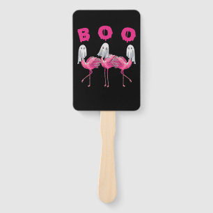 Flamingo   Ghost Flamingo Boo Halloween-Kostüm Fächer
