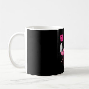 Flamingo Ghost Flamingo Boo Halloween-Kostüm Kaffeetasse