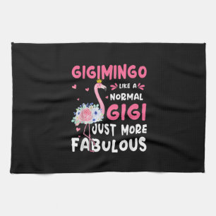 Flamingo Gigimingo wie ein normaler Nana spendet F Geschirrtuch