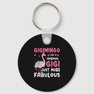Flamingo Gigimingo wie ein normaler Nana spendet F Schlüsselanhänger