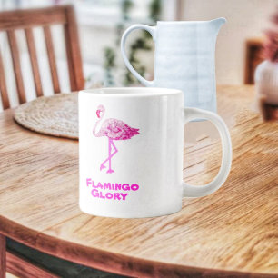Flamingo Glory Jumbo-Tasse