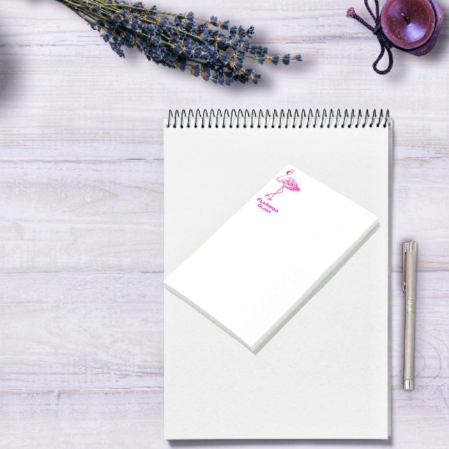 Flamingo Glory Post-it Klebezettel (Jot down memos to your loved ones, with these Flamingo Glory Post It Notes!)