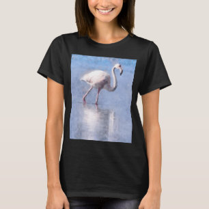 Flamingo Grace hat mehr Wirkung als Schönheit Wate T-Shirt
