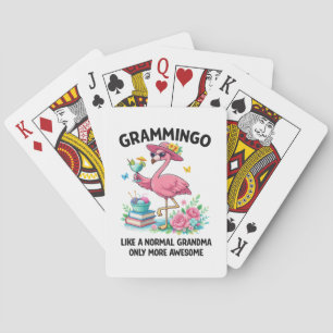 Flamingo Grammingo wie eine normale Oma, nur mehr Spielkarten