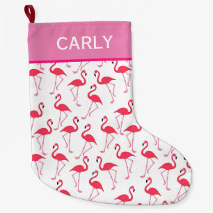 Flamingo Großer Weihnachtsstrumpf