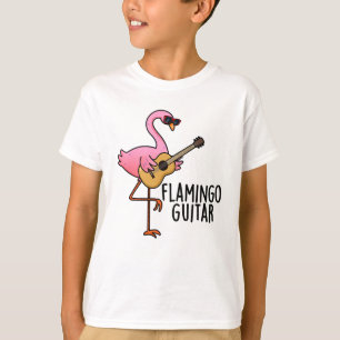 Flamingo Guitar Funny Music Pub T-Shirt