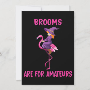Flamingo Halloween   Flamingoween-Anzug Dankeskarte