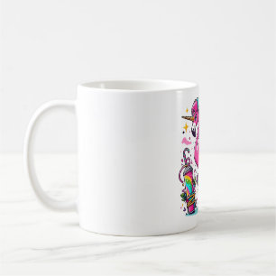 Flamingo hiphop kaffeetasse