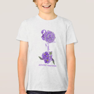 Flamingo Hope Heimer Awareness T Shirt _1