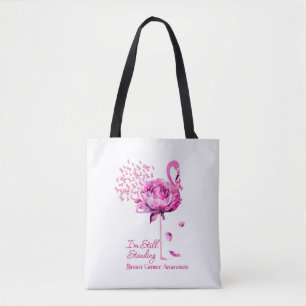 Flamingo I bin immer noch Stehend Breast Cancer Aw Tasche