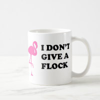 FLAMINGO I GEBEN EINER MENGE LUSTIGE KAFFEE-TASSE