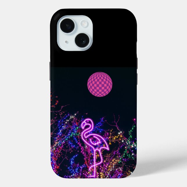 Flamingo im Party des Tanzes. Case-Mate iPhone Hülle (Rückseite)