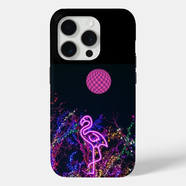 Flamingo im Party des Tanzes. Case-Mate iPhone Hülle (Rückseite)