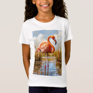 Flamingo in der Wildnis T-Shirt