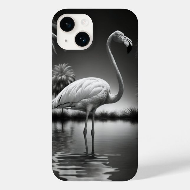 Flamingo in einem Pool Case-Mate iPhone 14 Hülle (Rückseite)