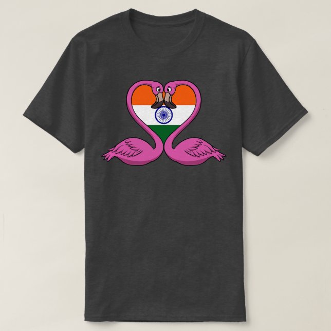Flamingo India T-Shirt (Design vorne)