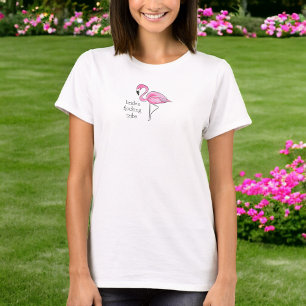 Flamingo Junggesellinnen Abschiedsparty Brautjungf T-Shirt