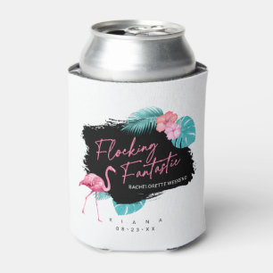 Flamingo Junggesellinnenabschied Flocking Fantasti Dosenkühler
