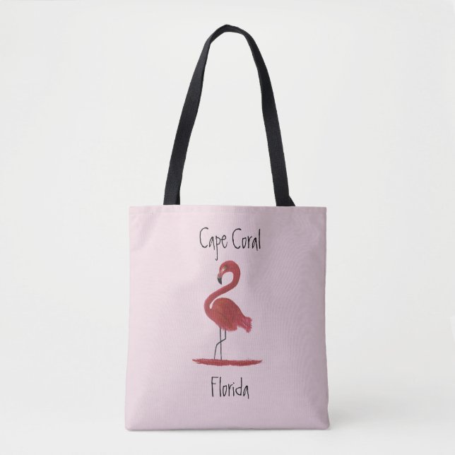 Flamingo - Kap-Koralle Florida Tasche (Vorderseite)