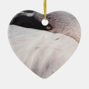 Flamingo Keramikornament