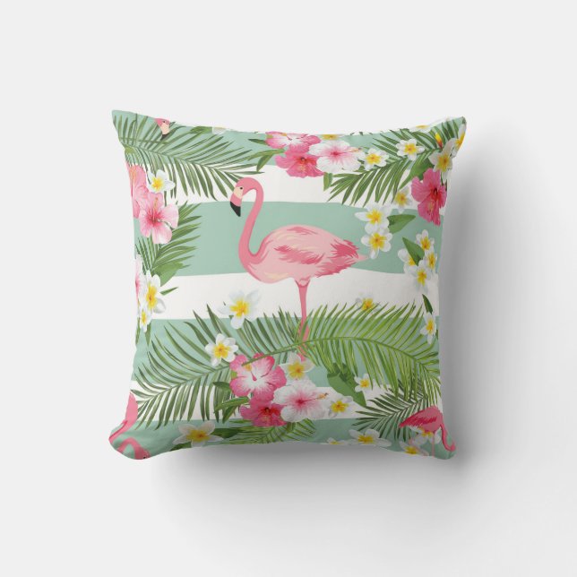 Flamingo-Kissen Kissen (Vorderseite)