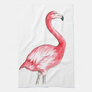 Flamingo-Kunst Küchentuch