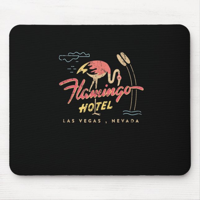 Flamingo Las Vegas Hotel Casino Vintag Mousepad (Vorne)