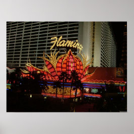 Flamingo Las Vegas Poster Print