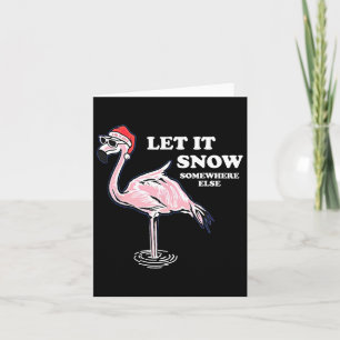 Flamingo lassen es sonnenbaden irgendwo anders Wei Karte