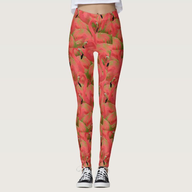 Flamingo Leggings (Vorderseite)