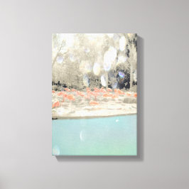 Flamingo Leinwand Art