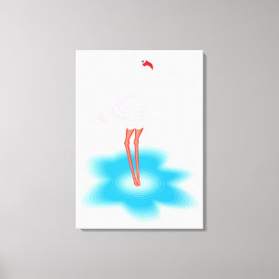 Flamingo Leinwanddruck