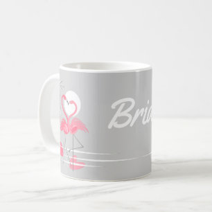 Flamingo Liebe Bride Tasse