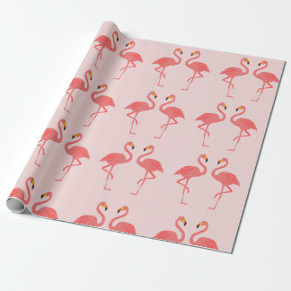 Flamingo-Liebe Geschenkpapier