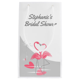 Flamingo Liebe Grosses Moon Brautparty klein Kleine Geschenktüte