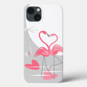 Flamingo Liebe Large Moon IPad Mini Gehäuse vertik Case-Mate iPhone Hülle