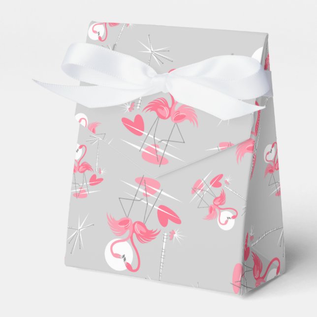 Flamingo Liebe Multi Gevor Box Geschenkschachtel (Vorderseite)