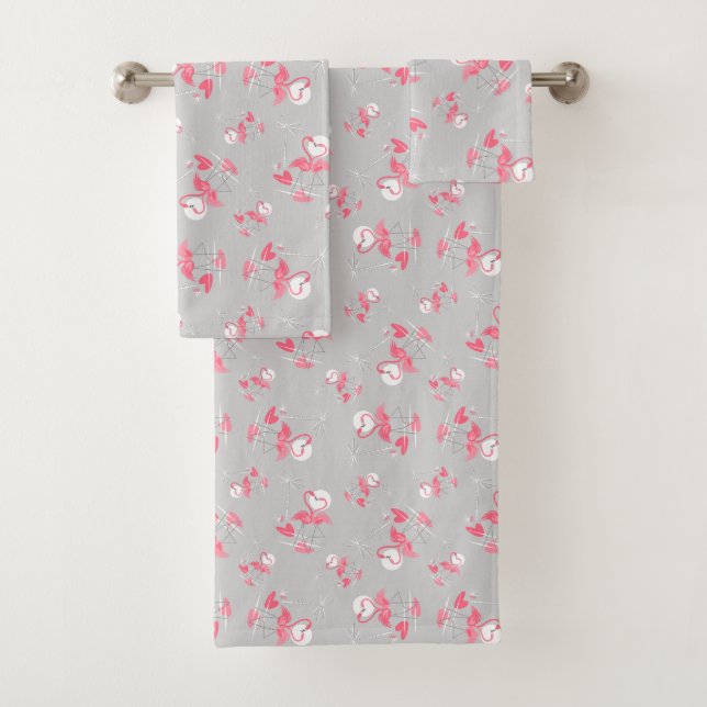 Flamingo Liebe Multi Handtuch Set (Insitu)
