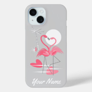 Flamingo Liebe Name iPhone Fall Case-Mate iPhone Hülle