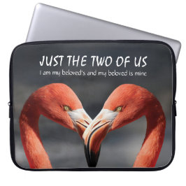 Flamingo | LIEBE | NUR DIE BEIDEN VON UNS | CHRIST Laptopschutzhülle