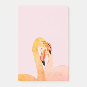 Flamingo Liebe, Rosa Flamingos Post-it Notizen