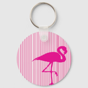 Flamingo-Liebe Schlüsselanhänger