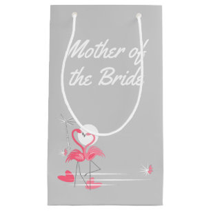 Flamingo Liebe Side Mutter der Bride klein Kleine Geschenktüte