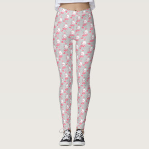 Flamingo Liebe Tiled Leggings